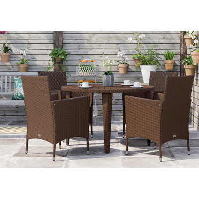 Gartenmöbel-Sets: Polyrattan- / Rattan-Gestell zum Verlieben | Wayfair.de